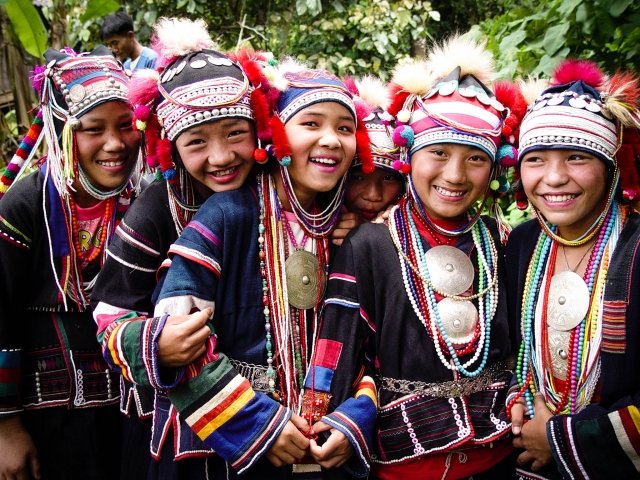 akha celebration - ban san jai mai